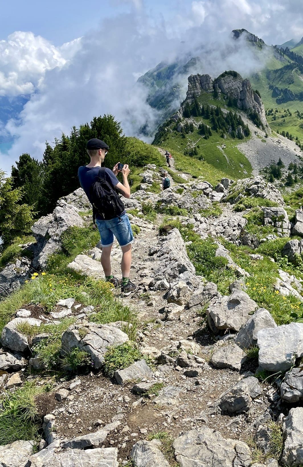 Daren on a mountain